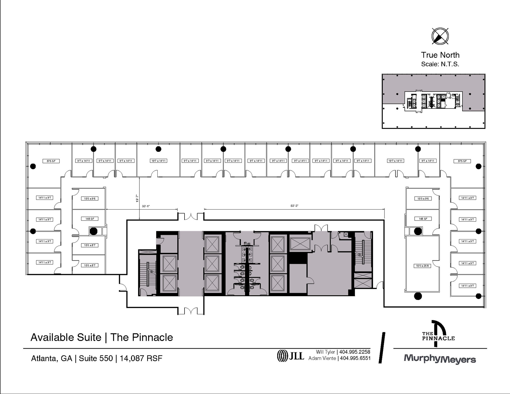 3455 Peachtree Rd NE, Atlanta, GA for lease Floor Plan- Image 1 of 2