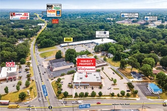 525 N Cannon Blvd, Kannapolis, NC - AERIAL map view
