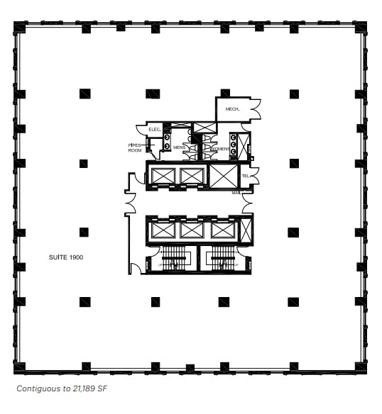 415 Yonge St, Toronto, ON for lease Floor Plan- Image 1 of 1
