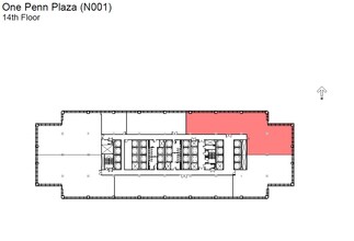 PENN 1, New York, NY à louer Plan d’étage- Image 2 de 2