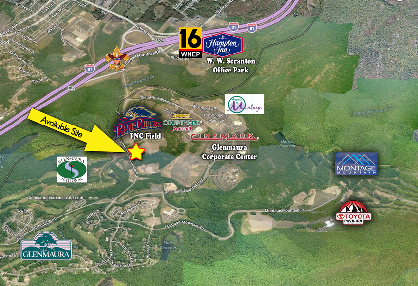 Montage Mountain Rd, Moosic, PA for sale - Building Photo - Image 3 of 7
