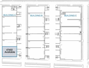 47602-47626 Kato Rd, Fremont, CA à louer Plan de site- Image 1 de 1
