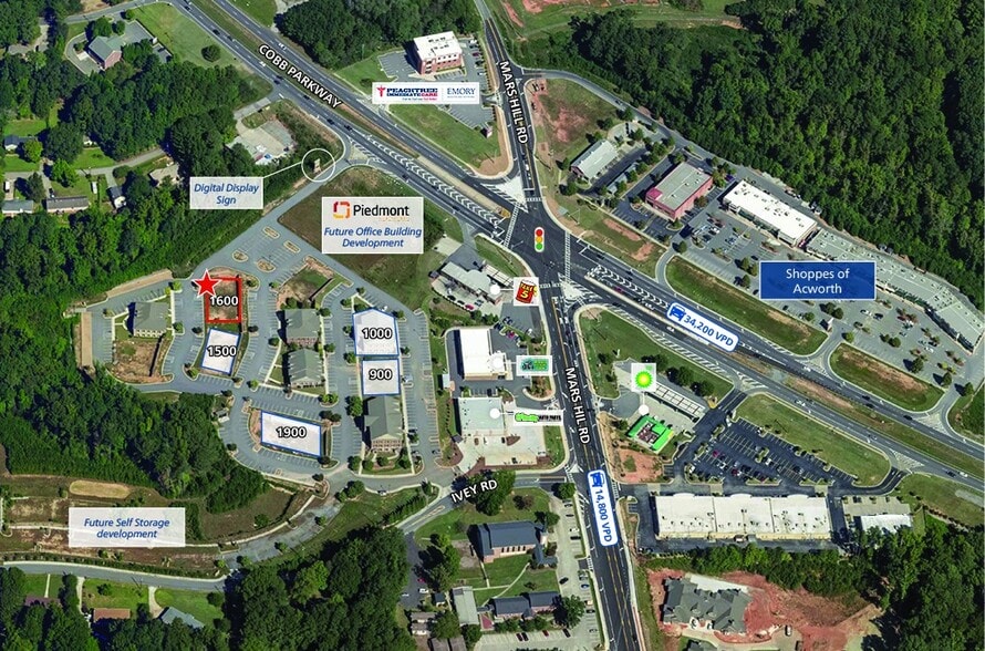 4900 Ivey Rd, Acworth, GA for sale - Aerial - Image 3 of 8