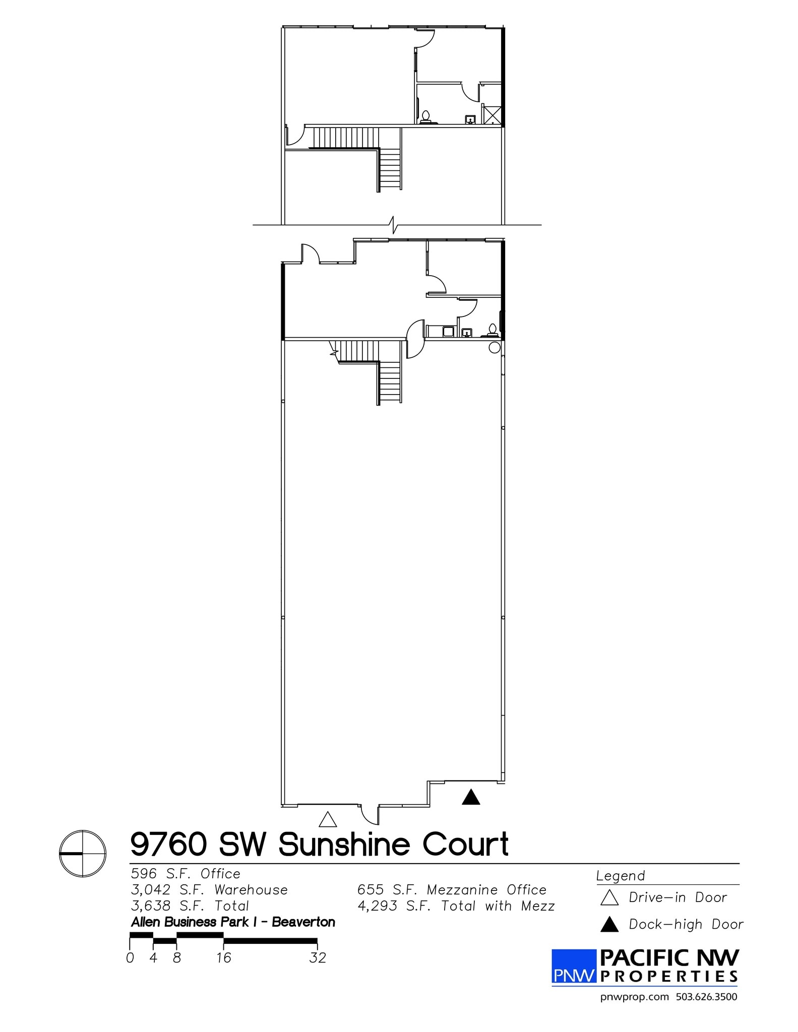 6110-6190 SW Arctic Dr, Beaverton, OR for lease Site Plan- Image 1 of 1