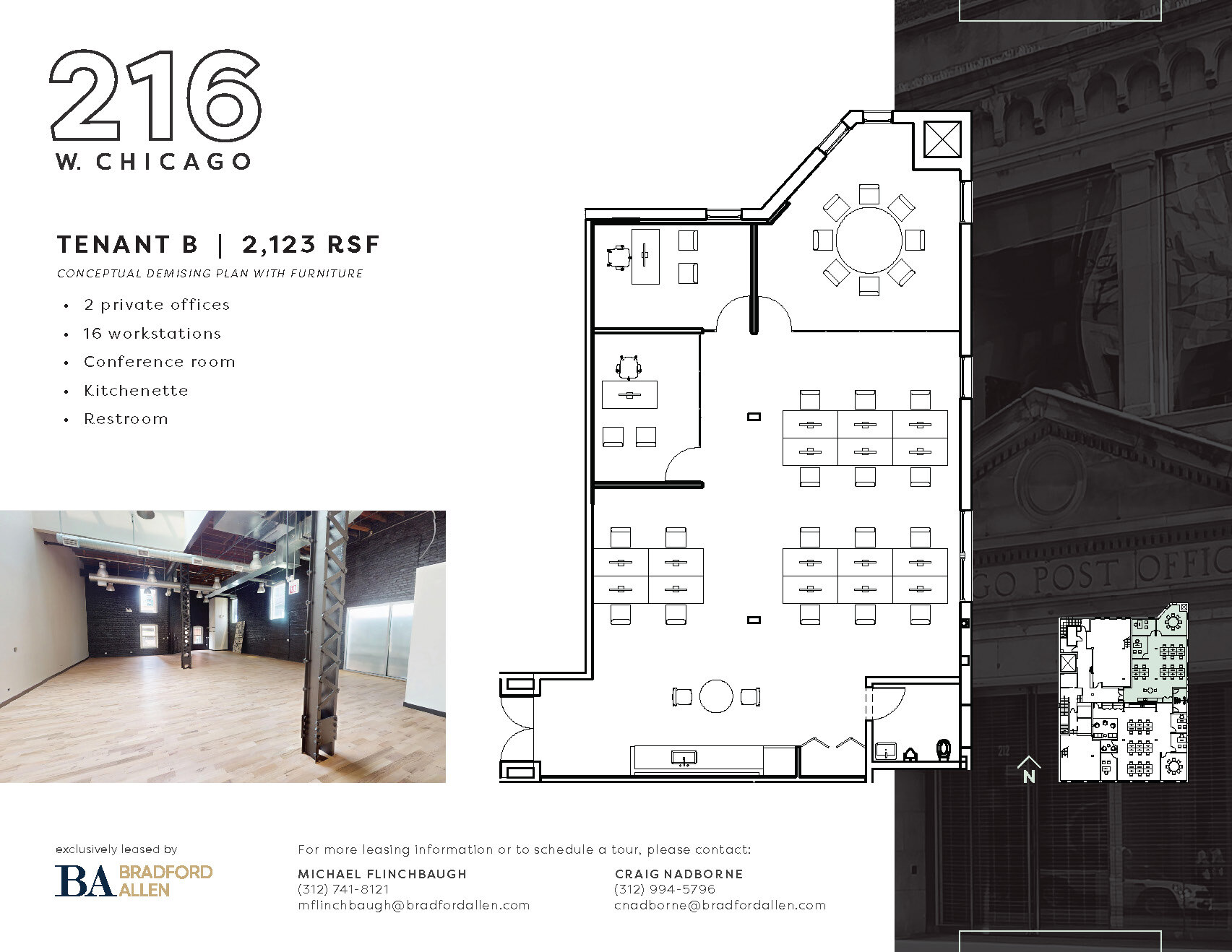 210-216 W Chicago Ave, Chicago, IL for lease Floor Plan- Image 1 of 10