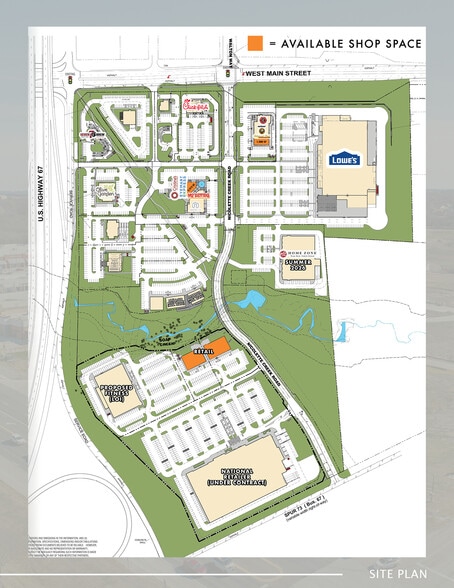 Main Street Towne Crossing - Midlothian, TX - SEC, Midlothian, TX à louer - Photo du bâtiment - Image 1 de 10