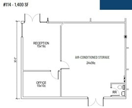 2474 Manana Dr, Dallas, TX à louer Plan d’étage- Image 1 de 1