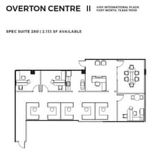 4150 International Plz, Fort Worth, TX à louer Plan d’étage- Image 1 de 1