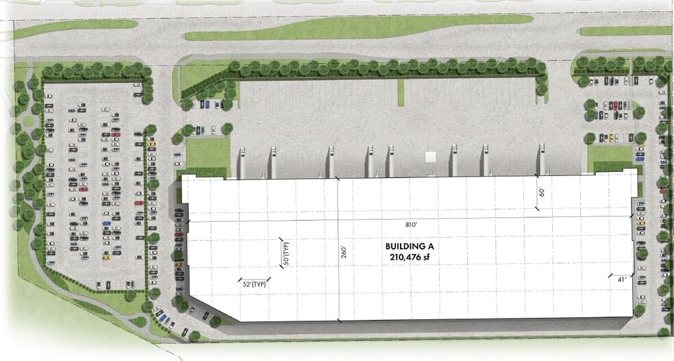 2400 W Hunter Ferrell Rd, Grand Prairie, TX à louer - Plan de site - Image 3 de 4