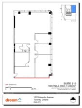 150 York St, Toronto, ON for lease Floor Plan- Image 1 of 1