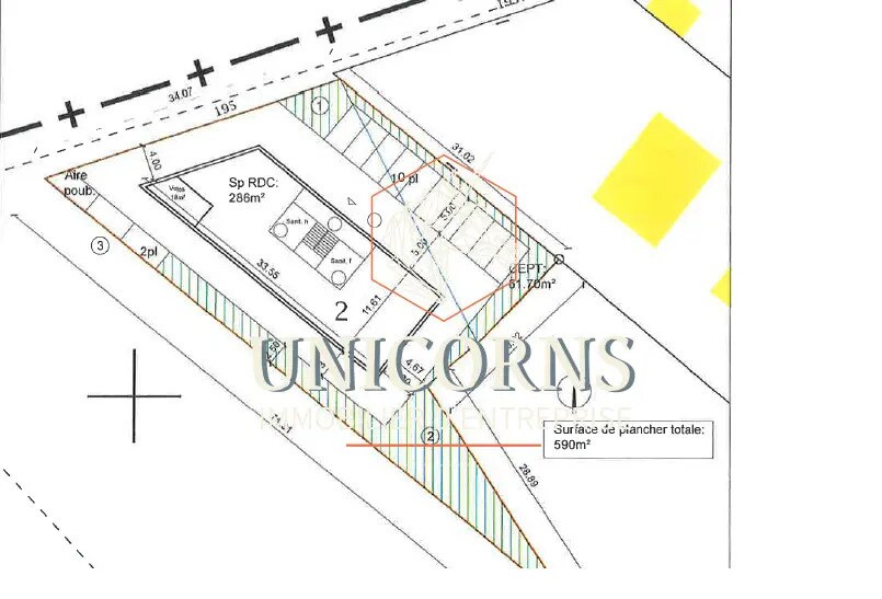 Retail in Toulouse for lease - Site Plan - Image 2 of 4