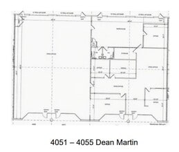 4045-4063 Dean Martin Dr, Las Vegas, NV for lease Floor Plan- Image 1 of 1