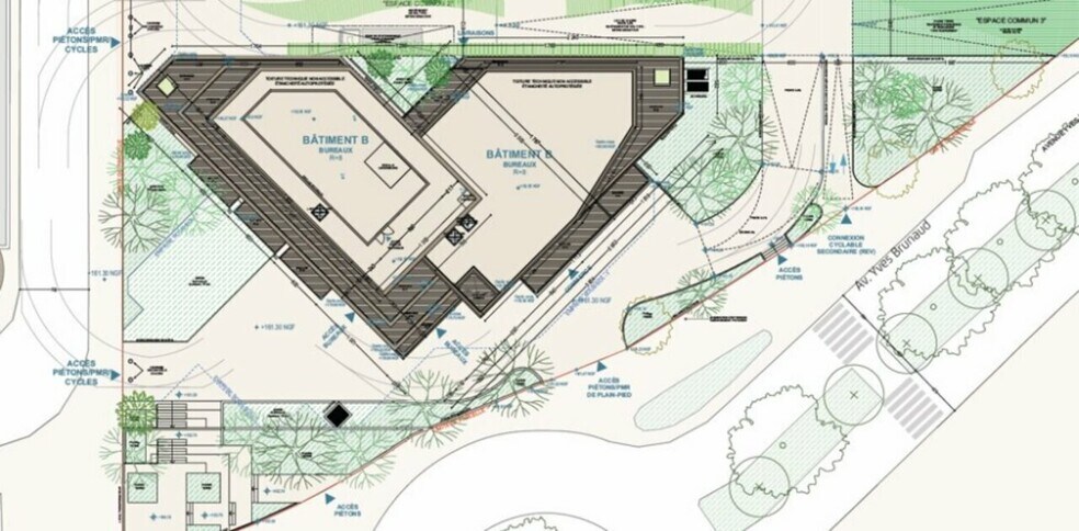 Bureau dans Toulouse à vendre - Plan de site - Image 3 de 7