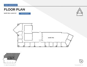 5200 Lankershim Blvd, North Hollywood, CA à louer Plan d’étage- Image 1 de 1