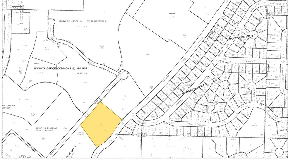 3156 160th Ave SE, Bellevue, WA à louer - Plan cadastral - Image 2 de 2