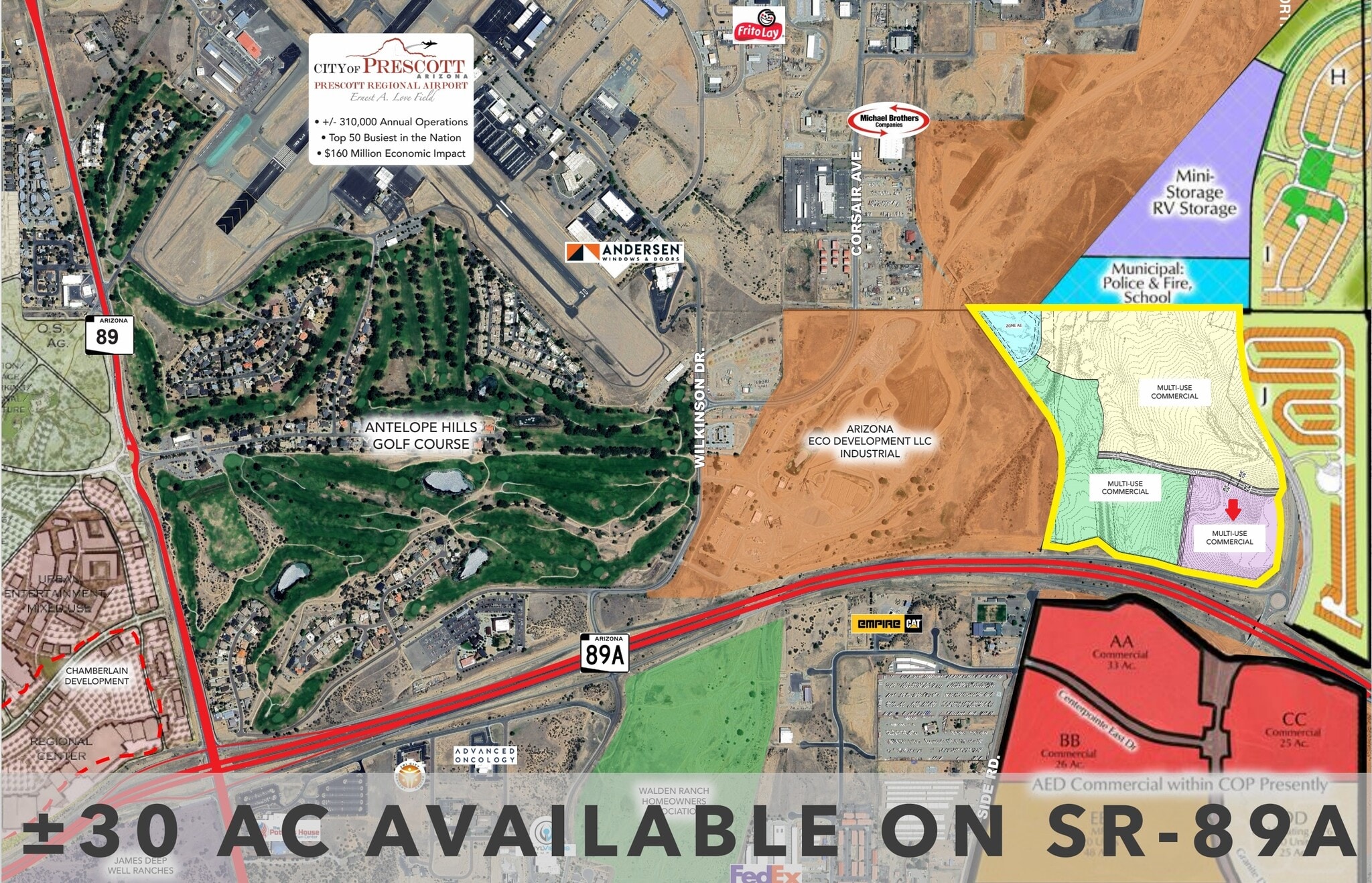 NWC GRANITE DELLS & 89A, Prescott, AZ for sale Primary Photo- Image 1 of 4