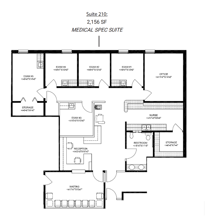 1650 W Oak St, Zionsville, IN à louer Plan d’étage- Image 1 de 1