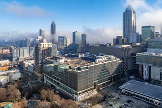 250 Williams St NW, Atlanta, GA - Aerial  map view