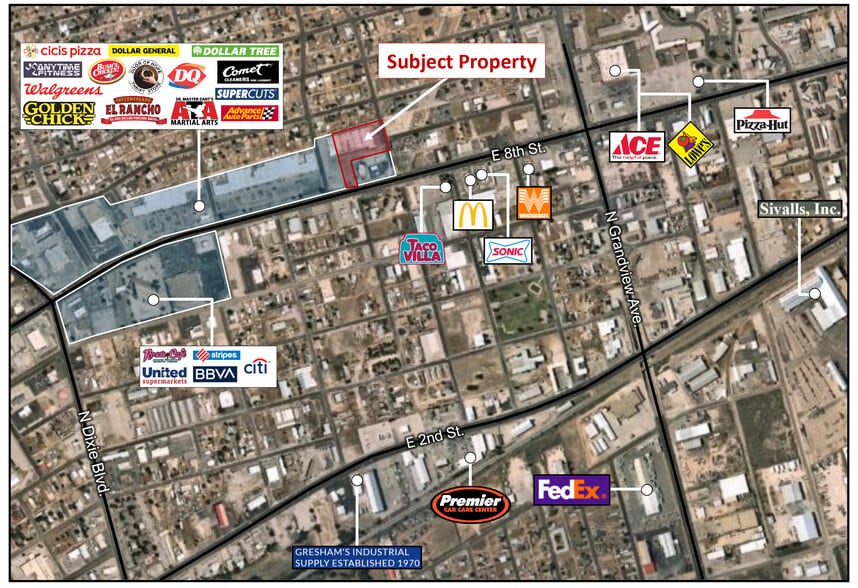 1611 E 8th St, Odessa, TX for lease - Building Photo - Image 2 of 2