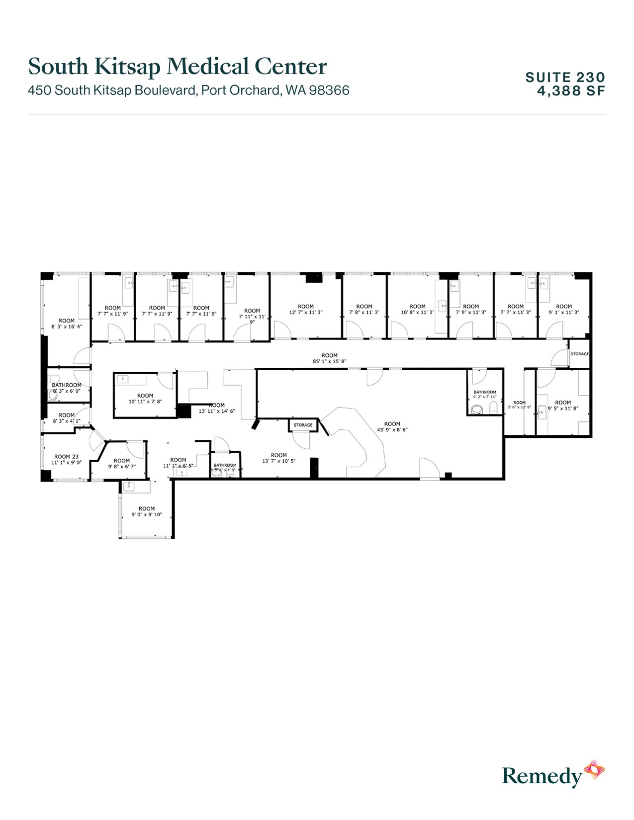 450 S Kitsap Blvd, Port Orchard, WA for lease Floor Plan- Image 1 of 1