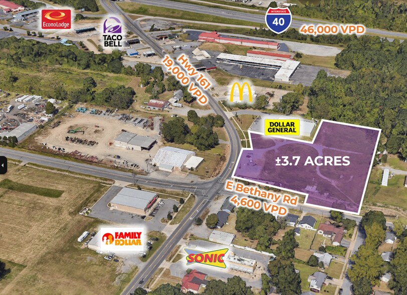 2306 Highway 161, North Little Rock, AR à vendre - Aérien - Image 2 de 2