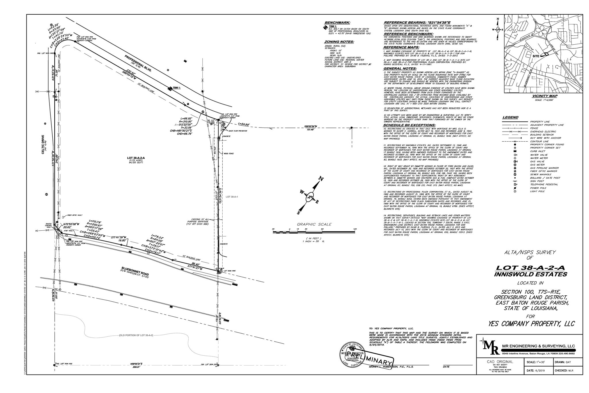 3880 Bluebonnet Blvd, Baton Rouge, LA à vendre Photo principale- Image 1 de 11