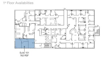 1808 Verdugo Blvd, Glendale, CA à louer Plan d’étage- Image 1 de 1