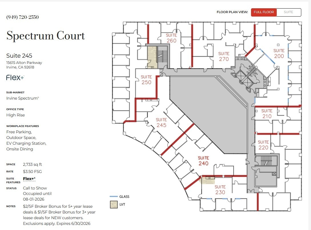 15635 Alton Pky, Irvine, CA for lease Floor Plan- Image 1 of 1
