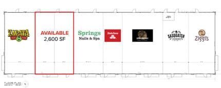 7636 Dublin Blvd, Colorado Springs, CO for lease Floor Plan- Image 1 of 1