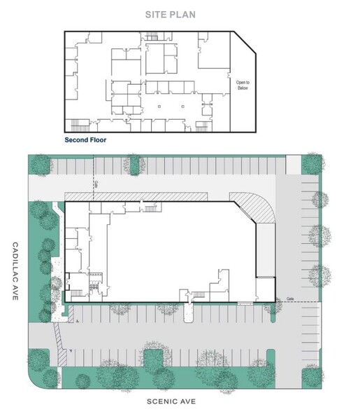 1690 Scenic Ave, Costa Mesa, CA à louer - Plan de site - Image 2 de 2