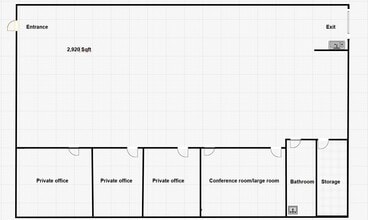 21043 N Cave Creek Rd, Phoenix, AZ for lease Floor Plan- Image 1 of 2