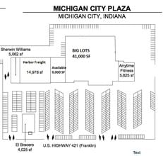 4100-4112 Franklin St, Michigan City, IN for sale Floor Plan- Image 2 of 2