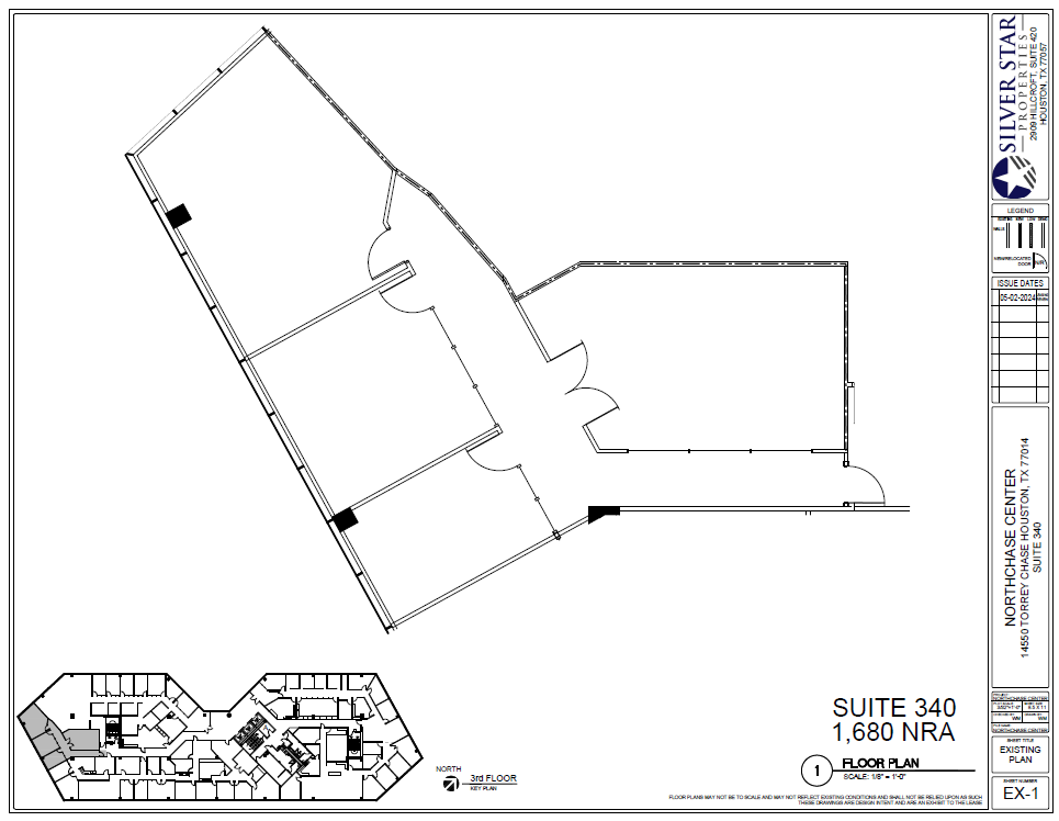 14550 Torrey Chase Blvd, Houston, TX à louer Plan d’étage- Image 1 de 1