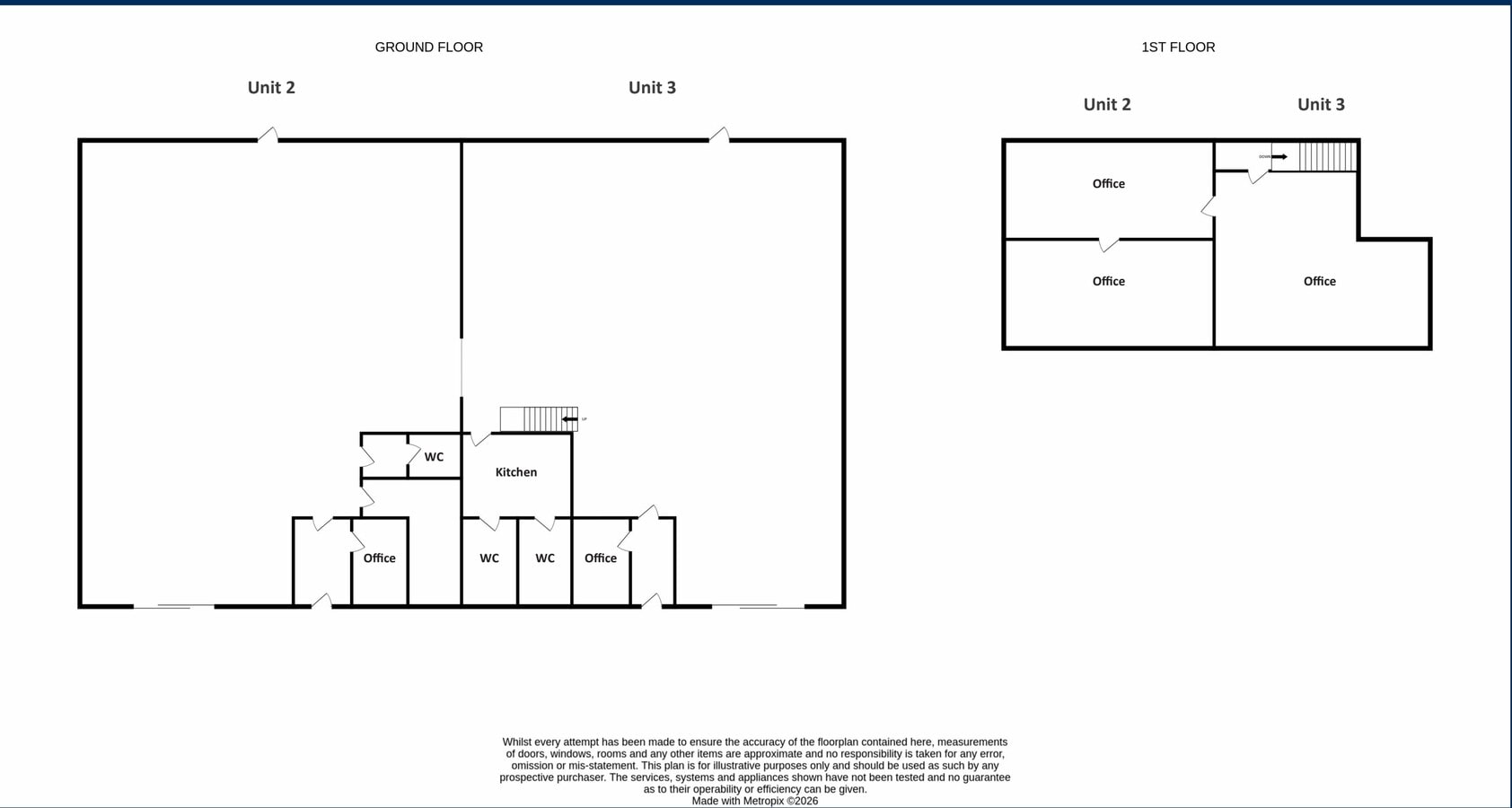 Cooper Dr, Braintree, ESS CM7 2TN - Unité 2 - - Plan d’étage - Image 1 of 3
