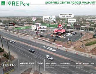 Plus de détails pour 8100 N Loop Dr, El Paso, TX - Commerce de détail à louer