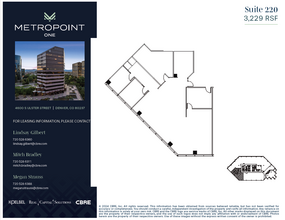 4600 S Ulster St, Denver, CO for lease Floor Plan- Image 1 of 1