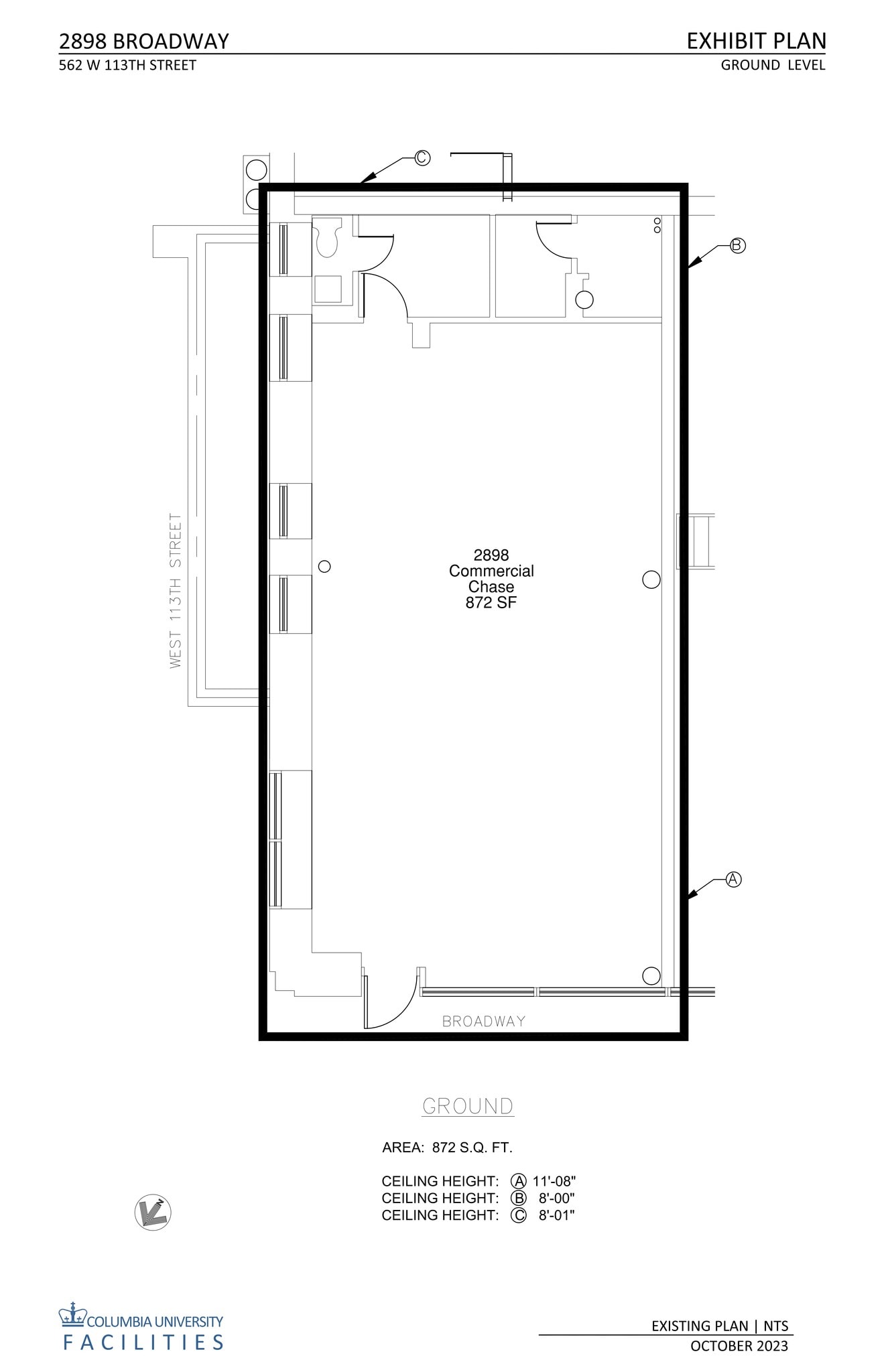 2898 Broadway, New York, NY for lease Site Plan- Image 1 of 1