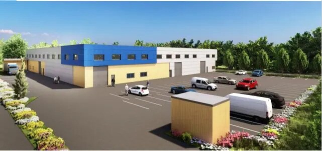 Local d'activités dans Persan à vendre - Photo du bâtiment - Image 1 de 4