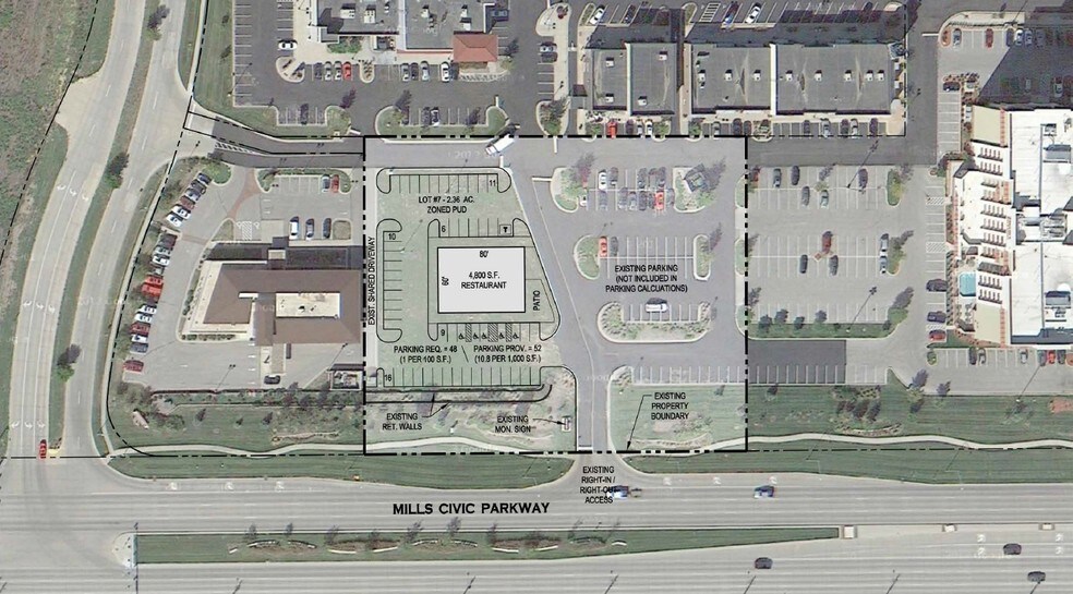 5585 Mills Civic Pky, West Des Moines, IA à vendre - Photo du bâtiment - Image 3 de 8