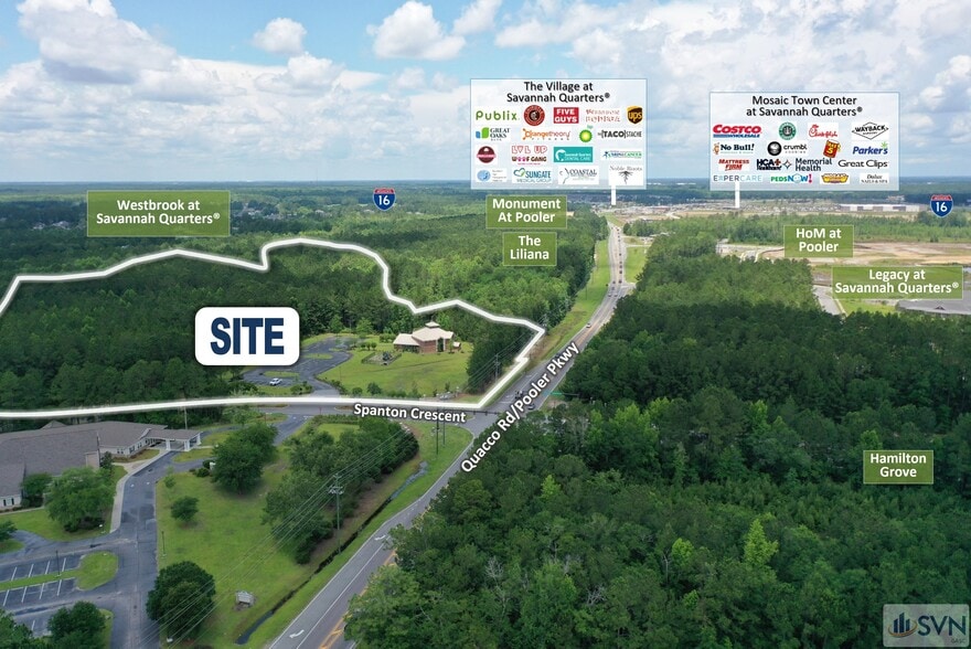 1765 Quacco Rd, Pooler, GA à vendre - Aérien - Image 3 de 13