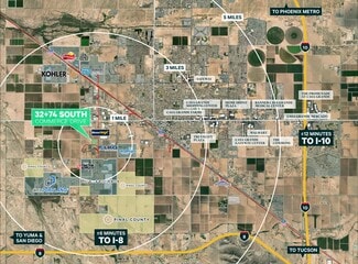 Plus de détails pour 32 & 74 S Commerce Dr, Casa Grande, AZ - Terrain à vendre