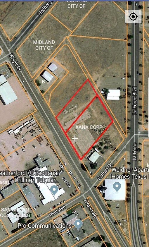 3105 Wright Dr, Midland, TX for sale Aerial- Image 1 of 6