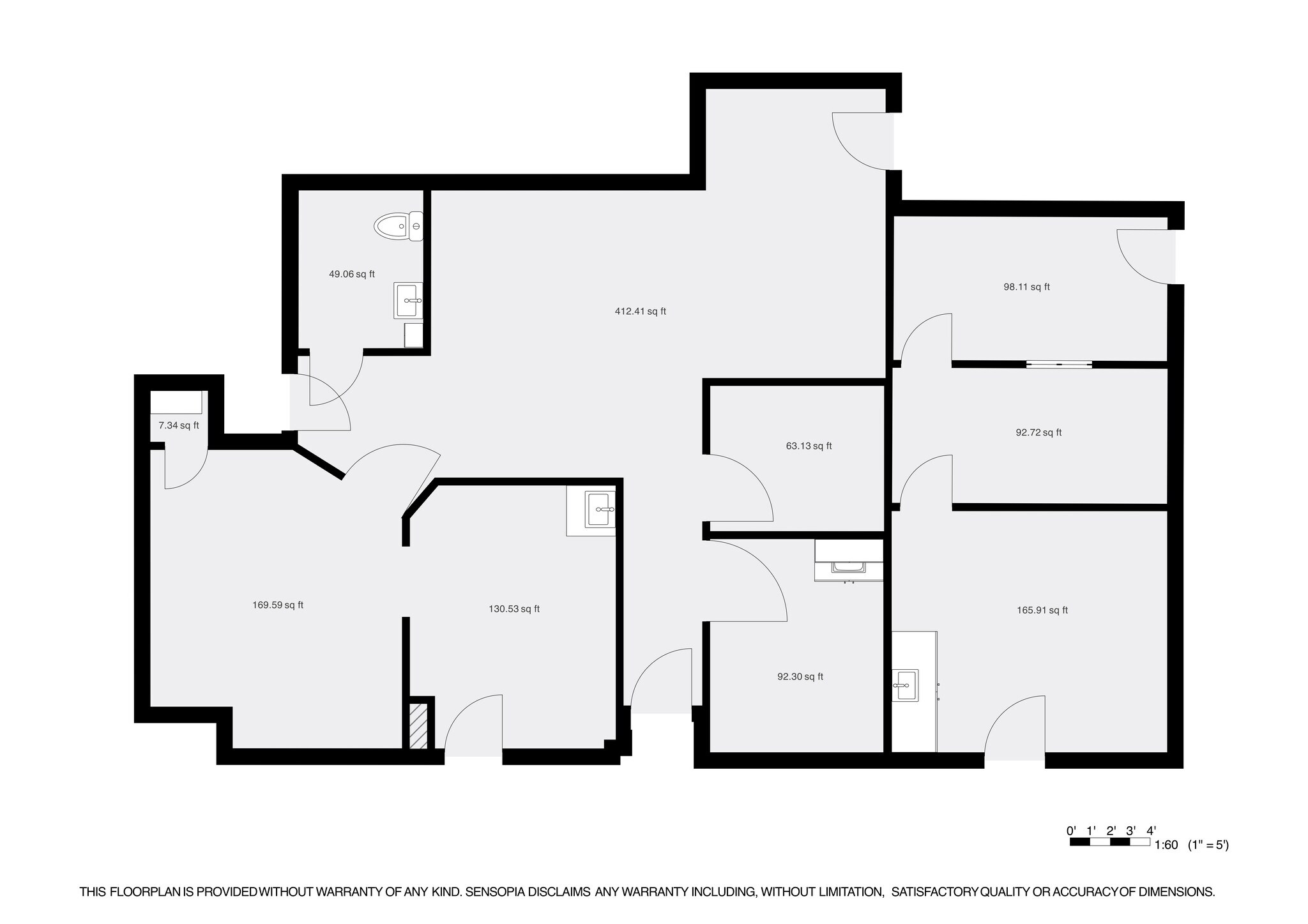 954-960 Main St, Branford, CT à louer Plan d’étage- Image 1 de 22