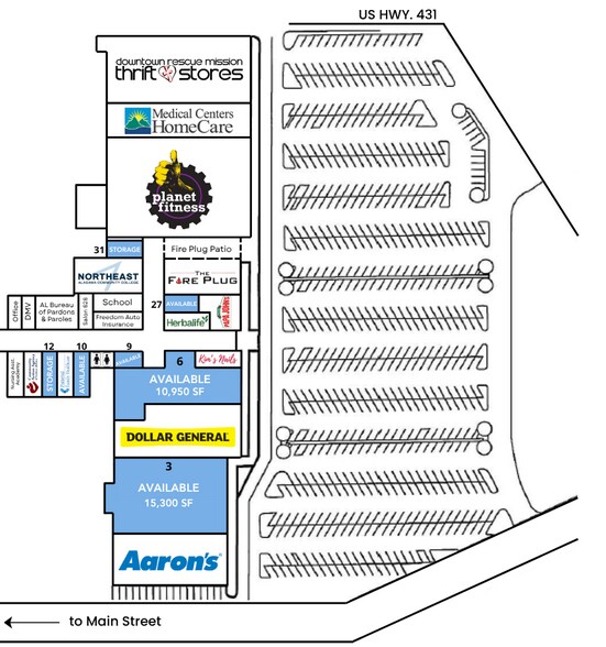 5851 Highway 431, Albertville, AL à louer - Photo du bâtiment - Image 2 de 23