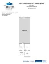 3911-3921 E La Palma Ave, Anaheim, CA à louer Plan d’étage- Image 1 de 1