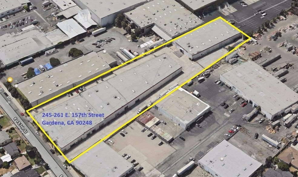 249 E 157th St, Gardena, CA for lease - Aerial - Image 3 of 21