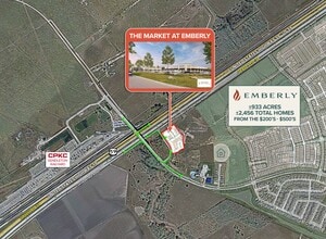 SEQ of US 59 & Doris Rd, Beasley, TX - Aerial  map view