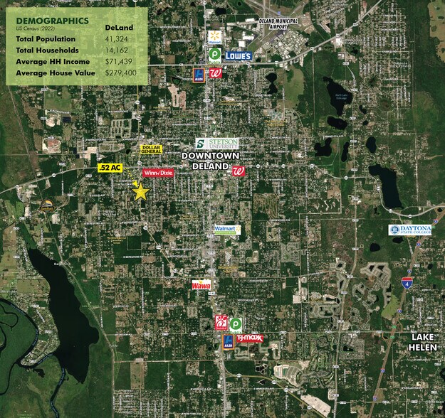 1041 W Euclid Ave, Deland, FL à vendre - Photo du bâtiment - Image 2 de 3