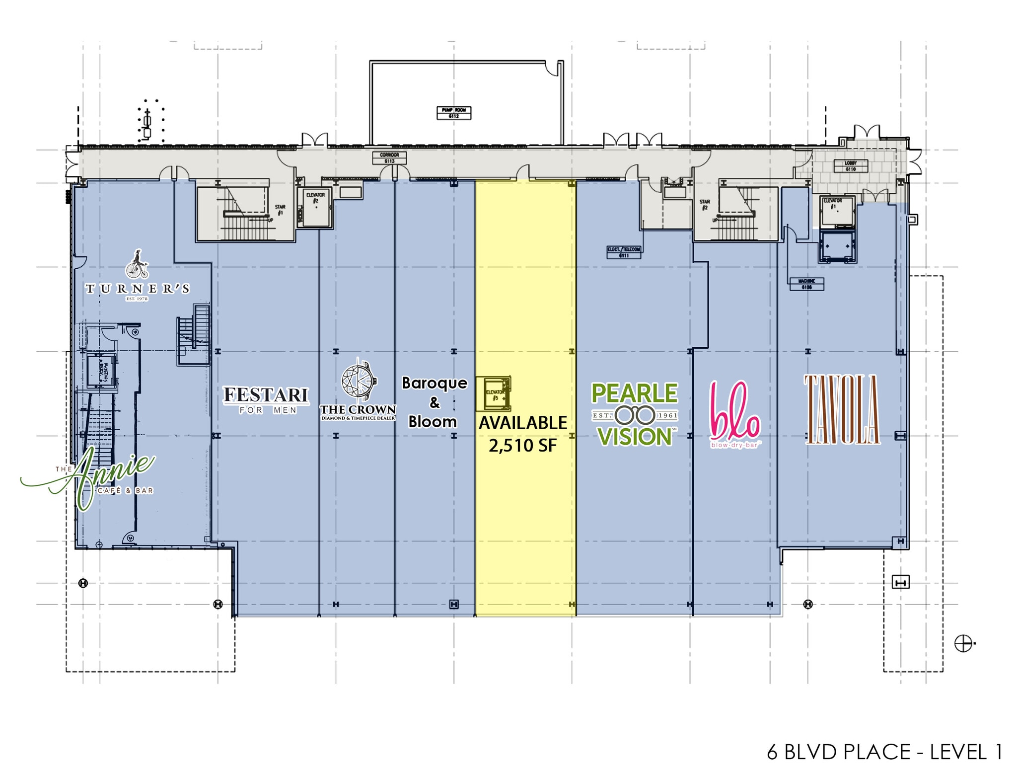 1800 Post Oak Blvd, Houston, TX à louer Plan de site- Image 1 de 1