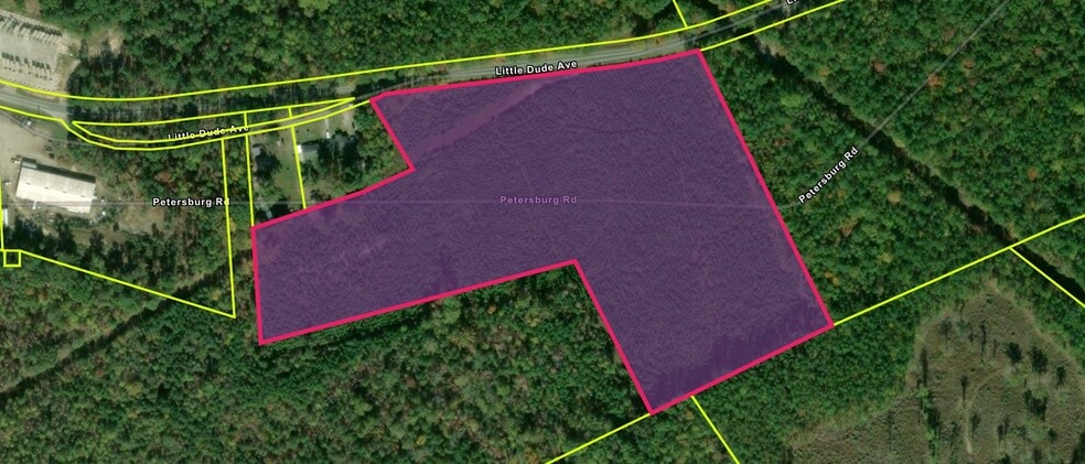 Industrial Intermodal or Workforce Housing 20.6 Acre Tract Near Gold Mines = Trucking Use, Kershaw, SC for sale - Plat Map - Image 2 of 14